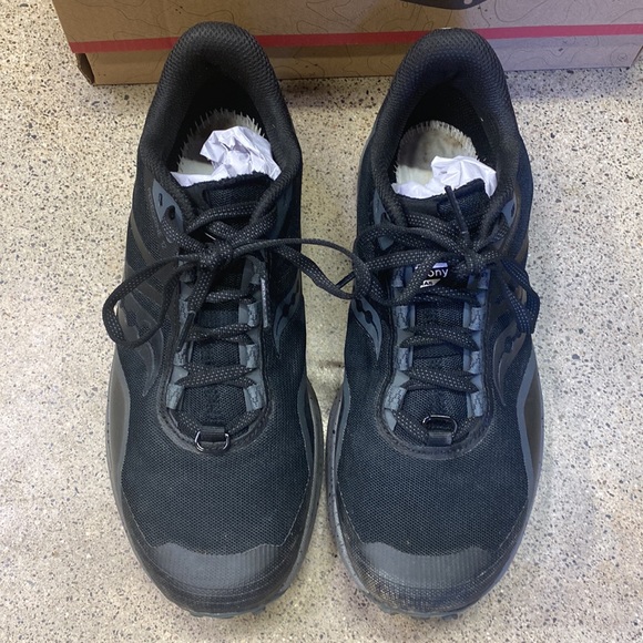 Saucony Peregrine 12 womens trail running hiking shoes 9 wide worn once w/box - Picture 5 of 12